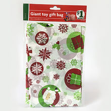 christmas plastic gift bags