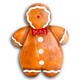 Paper Mache Christmas Gingerbread Man from China (mainland)