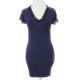 Ladies 82% Cotton and 18% Elastane Knitted Dress from China (mainland)