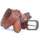 Brown Leather Belt from China (mainland)