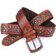 Brown Leather Belt from China (mainland)