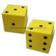 Foam Dices from Taiwan