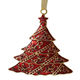 Jeweled Metal Christmas Tree Ornament from China (mainland)