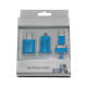 Three-in-one USB Car Charger + AC Charger + Cable from China (mainland)
