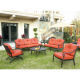 Aluminum patio furniture from China (mainland)