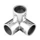 Stainless Steel 3-Way Corner Fitting from Taiwan