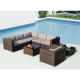 Rattan sofa set from China (mainland)