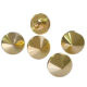 Fashionable gold clothing buttons from China (mainland)