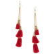 Fringe earrings from China (mainland)
