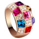 Mosaic gold ring from China (mainland)