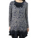 Women's crew neck long sleeves knitted dress from China (mainland)