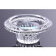 Glass candle holders from China (mainland)