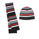 Knitted scarf and hat from China (mainland)