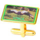 Shiny Gold UWA Cufflinks from Taiwan