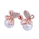 Pearl stud earrings from China (mainland)