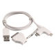 Micro USB 3-in-1 USB Data Cable for iPhone from China (mainland)