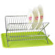 Eco-friendly 2-layer Metal Kitchen Bowl Rack and Dishes Plate from China (mainland)