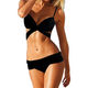 Black Halter Bikini from China (mainland)