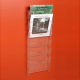 Clear Acrylic Calendar Brochure Ladder 6 Pocket from China (mainland)
