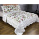 Polyester washed quilted bedspread from China (mainland)