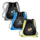 Coil Cinch Branded Drawstring Tote Backpacks from China (mainland)