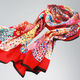 Digital-printed silk scarf from China (mainland)