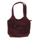 Fashion Ladies Flower Printed Cloth Fabric Handbag from China (mainland)