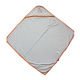 100% cotton terry baby hooded wrap towel from China (mainland)