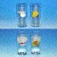 Clear Drinking Glasses Change Logo Color from Taiwan