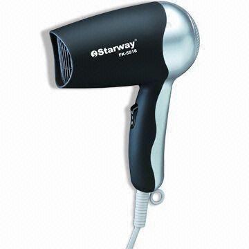 Travel Hair Dryer, Various Colors are Available, Weighs 0.27kg for sale at factory direct price