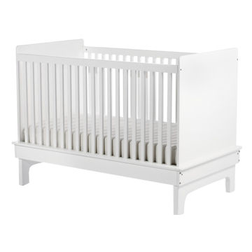 China Babies Crib With Fixed Rail Construction 57 X 33 Inch Size