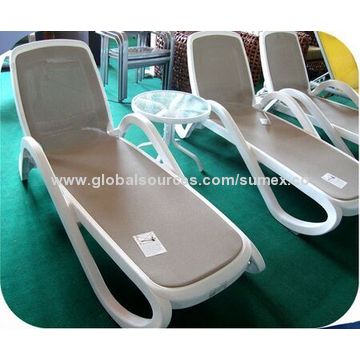 China Swimming Pool Chaise Lounge With 4 Level Directions