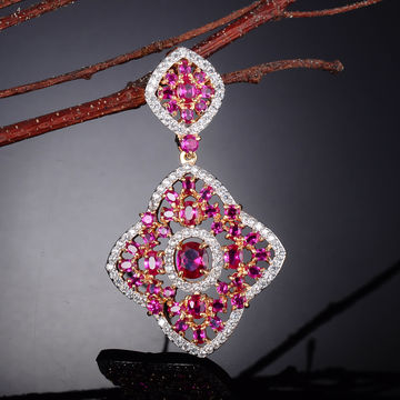China 2016 Fashion Party Wedding Jewelry Egyptian Las Long Heavy China 2016 Fashion Party Wedding Jewelry Egyptian Las Long Heavy Silver Hanging Earrings With Ruby Gem