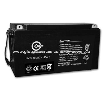 China 12V/150Ah UPS Maintenance Free Deep Cycle Battery, CE Certified ...