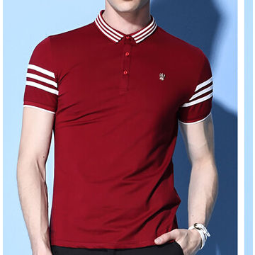 China Men's Latest Fashion and New Design Polo Shirts with Long Sleeves ...