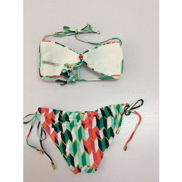 China Con Bikini Tirante Y Señoras Espalda De Las El Descubierta j5A4RLq3