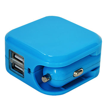 China Combo Car Wall Charger With 2 Usb For Ipad Iphone 5c Small China Combo Car Wall Charger With 2 Usb For Ipad Iphone 5c