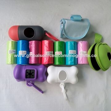 Hong Kong Sar Dog Waste Bag Dispenser Biodegradable One Roll Of Hong Kong Sar Dog Waste Bag Dispenser Biodegradable One Roll Of 20pcs Bags Included
