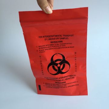 China Specimen Bags With Biohazard Symbol Red Tint On Global Sources China Specimen Bags With Biohazard Symbol