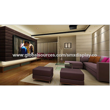 China Customized Curved Rear Projection Screens,Fixed Frame Screen ...