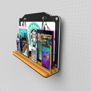 China Wall Mounted Charging Station With Qc 2 0 Technology And Led China Wall Mounted Charging Station With Qc 2 0 Technology And Led Backlight