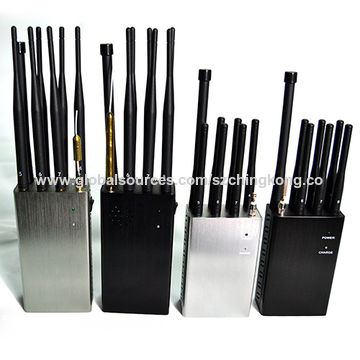Buy Wholesale China Plus 8 Antennas Hand Held Gps Wifi Jammer Lojack Signal  Blocker 3g4g Signal Jammer Bigger Heatsink & Gps Wifi Jammer Lojack Signal  Blocker at USD 220