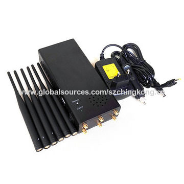 Buy Wholesale China Portable Cell Phone Jammer, 6 Antennas Gsm 2g/3g/4g/lte  4g, Low Wi-fi & Portable Cell Phone Jammer at USD 200