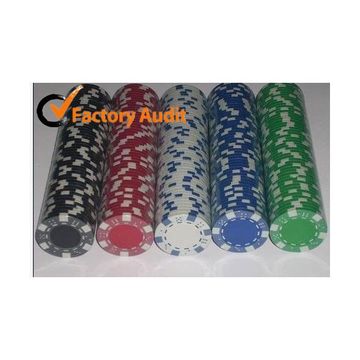 China Custom Chips Genuine Leather Poker Chip Set on Global Sources ...