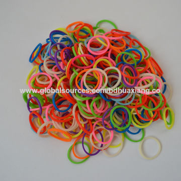 Buy Standard Quality China Wholesale Rainbow Loom Rubber Band With