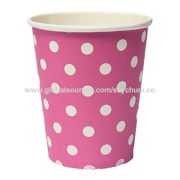 China Best Ing Polka Dot Paper Cups Case Disposable China Best Ing Polka Dot Paper Cups Case Disposable Tableware Wedding Birthday Decorations