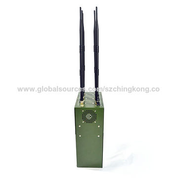 China Portable Manpack UAV Jammer,Built-in Battery 6 bands Drone RC2.4G ...