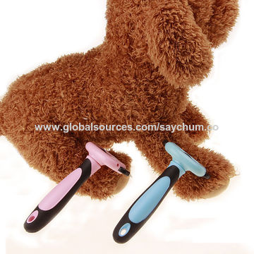 China Pet Comb Fur Classic Thinning Grooming Brush Dog Hair