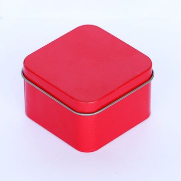 Red on sale tin box