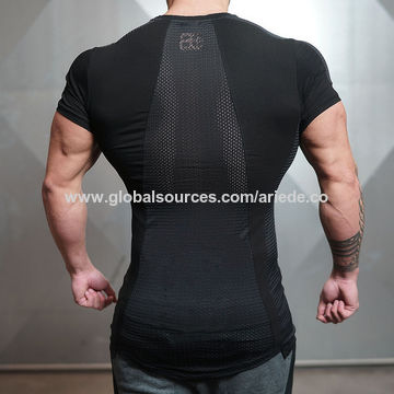 Bodybuilding Men's Short Sleeve Compression T Shirt - Men's Fitness  Apparel, Men's Sports & Fitness T Shirts, Vivinch